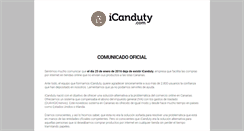Desktop Screenshot of icanduty.com