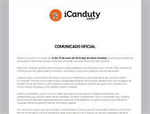 Tablet Screenshot of icanduty.com